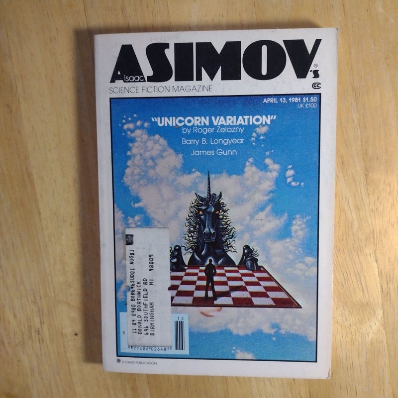 Asimov's, April April 14, 1981
