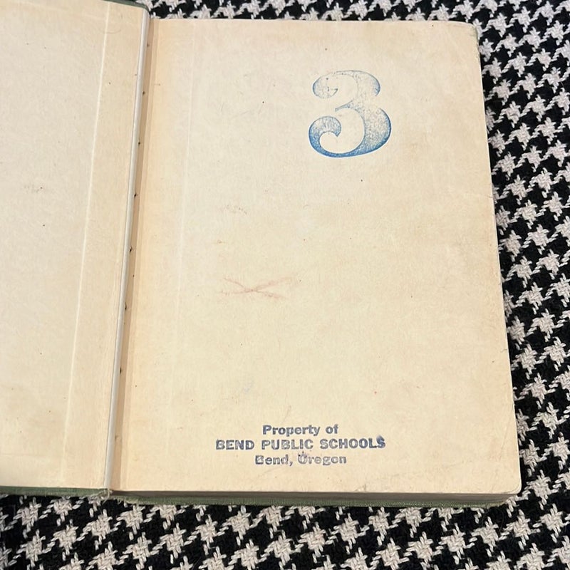 1929 vintage The Children’s Own Readers Book Three 