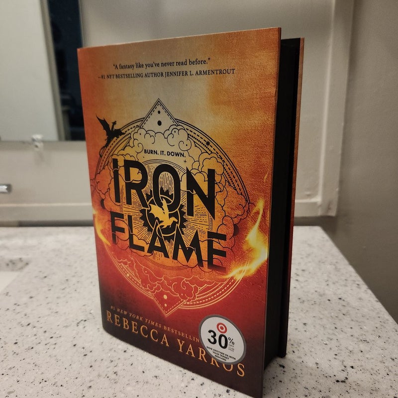 Iron Flame 🔥SPRAYED EDGES🔥