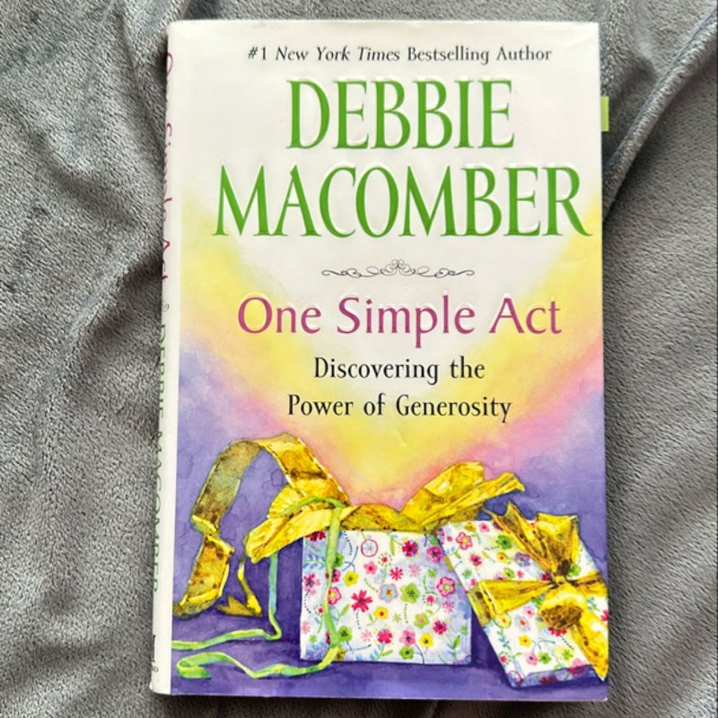 One Simple Act