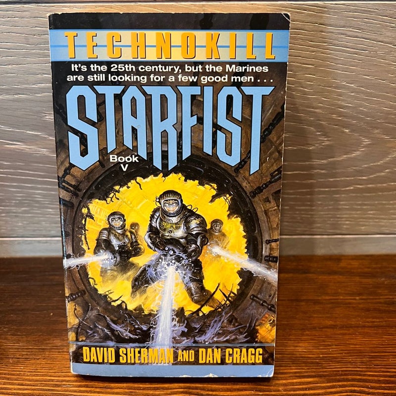 Military Science Fiction Lot  Starfist Books 2,4,5,7 & 9 David Sherman Dan Cragg