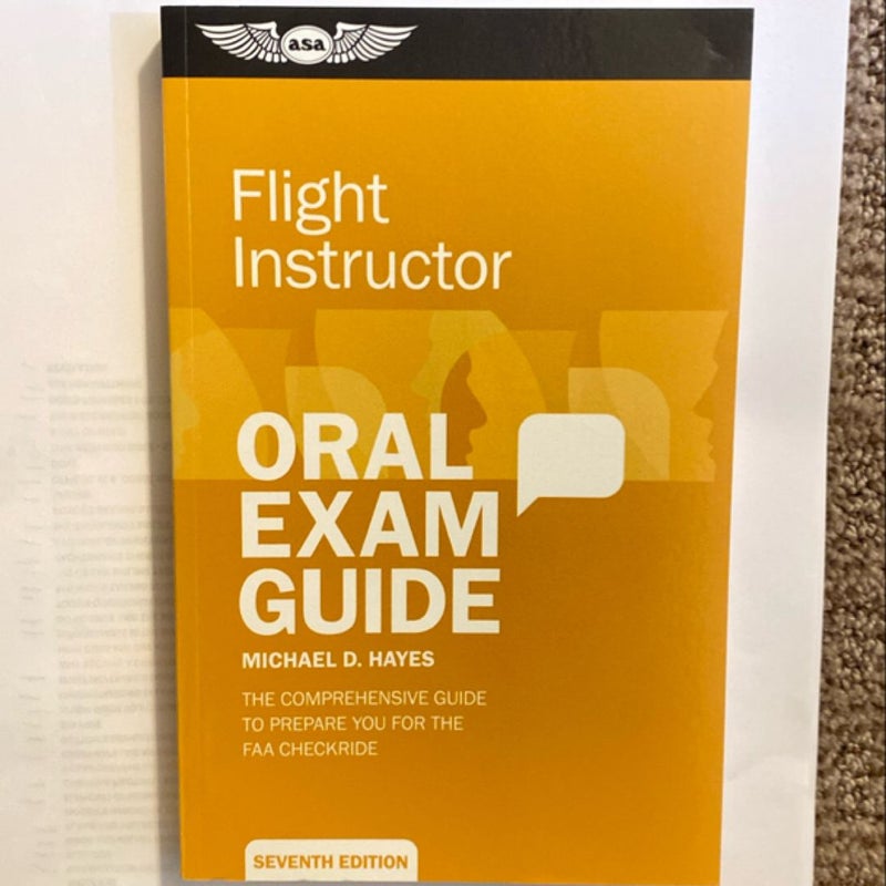 Flight Instructor Oral Exam Guide