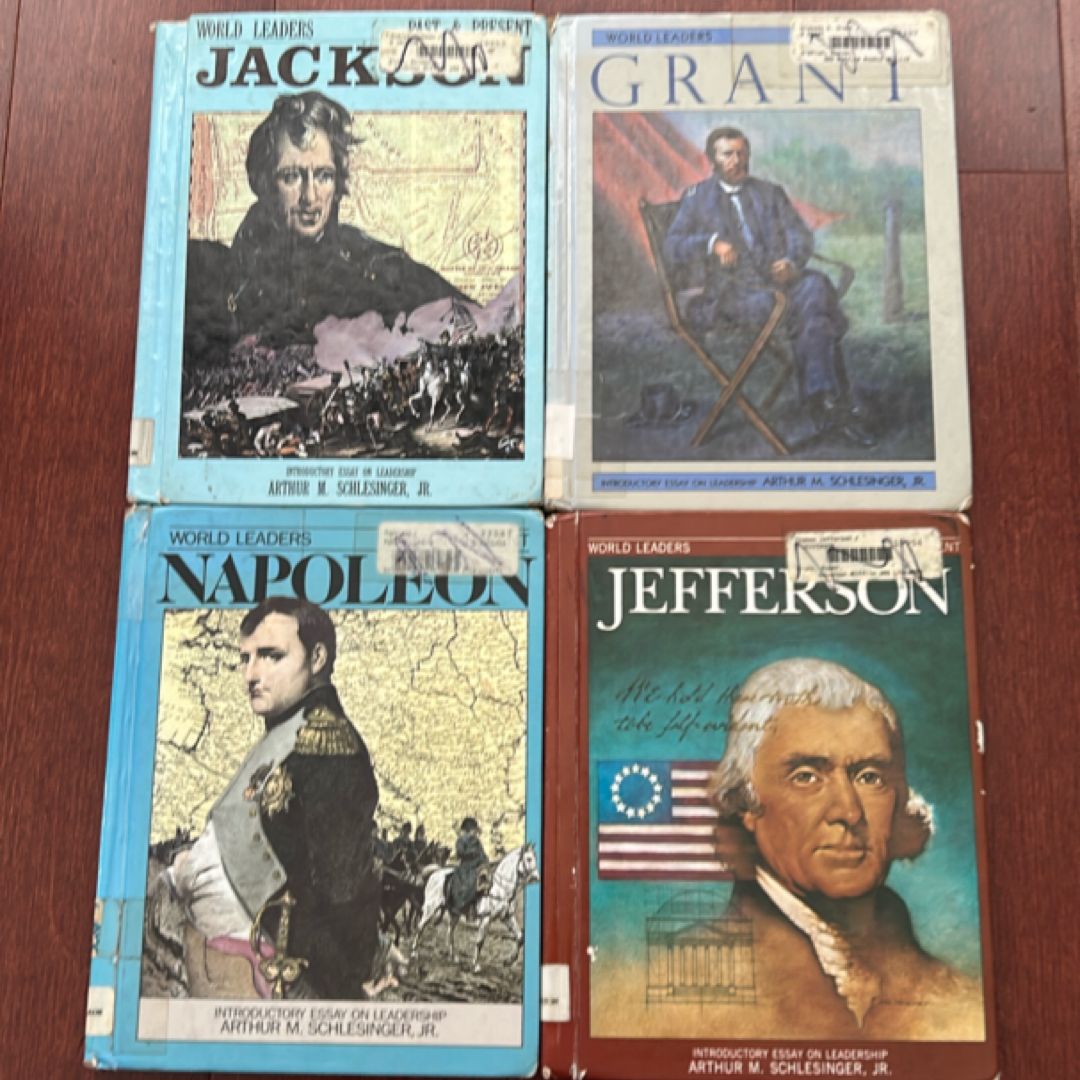Grant, Jackson, Napolean, Jefferson
