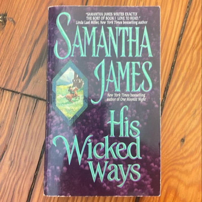 His Wicked Ways - 1st Edition Stepback