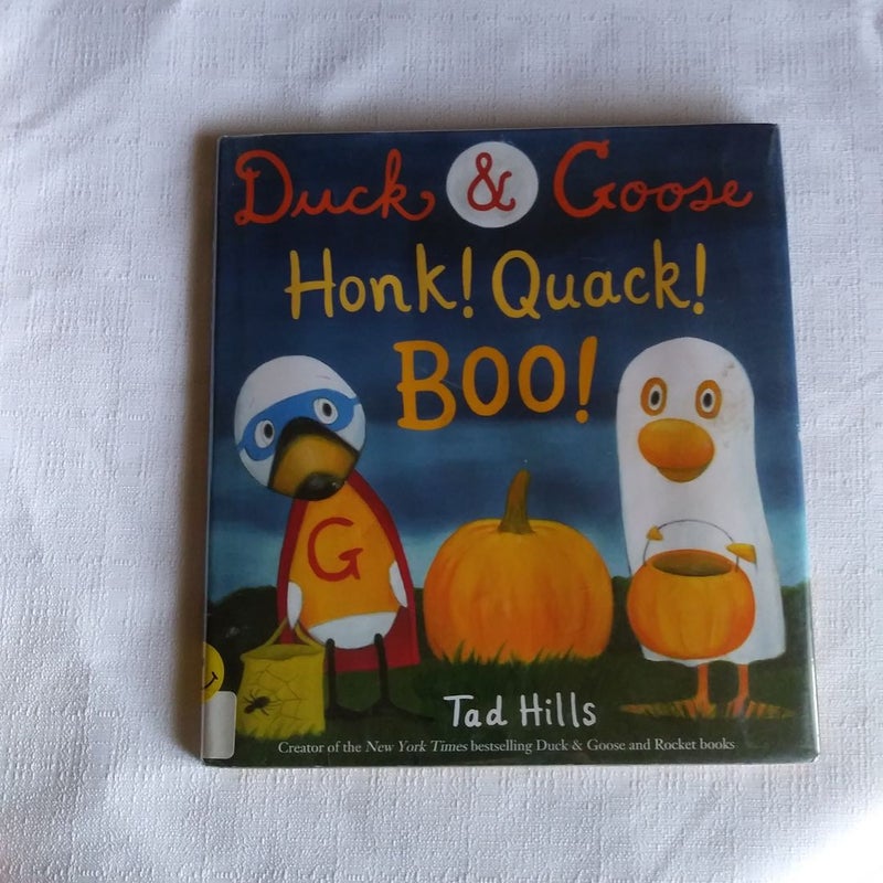 Duck and Goose, Honk! Quack! Boo!