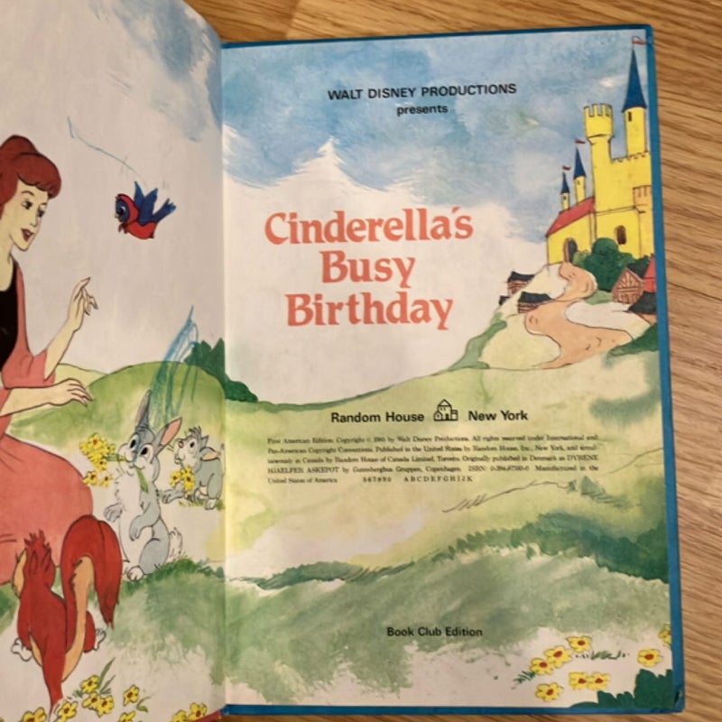 Walt Disney Productions Presents Cinderella's Busy Birthday