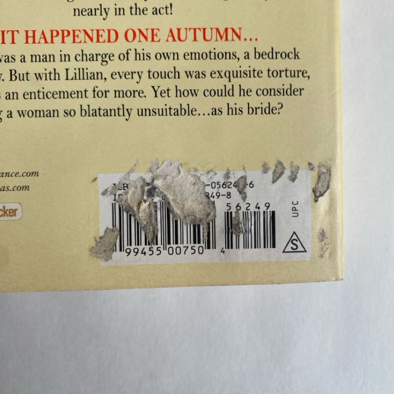 It Happened One Autumn - Stepback, 1st Printing