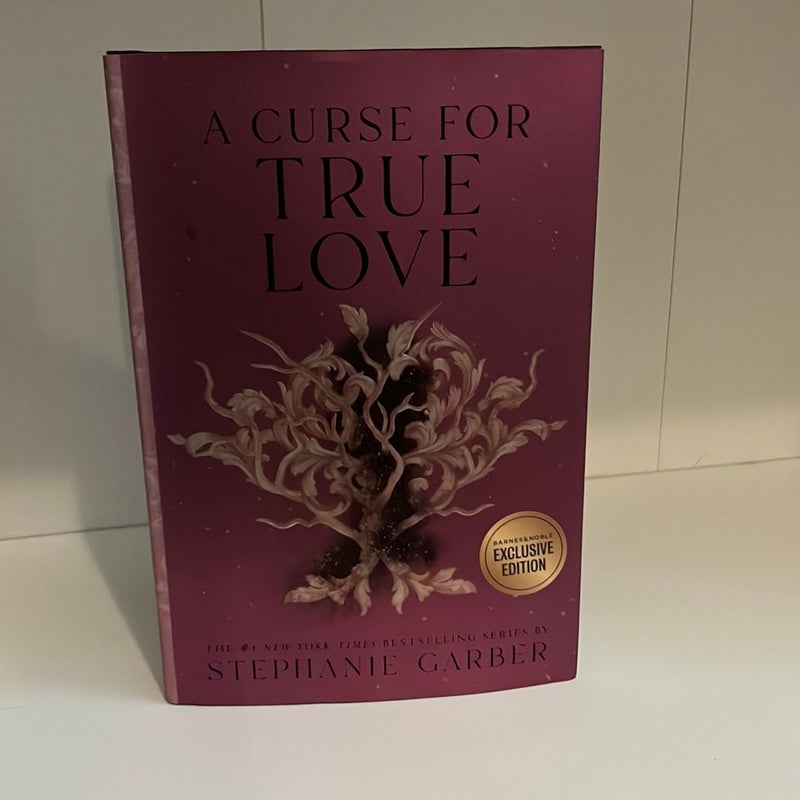 A Curse For True Love signed barnes edition with art print by Stephanie ...