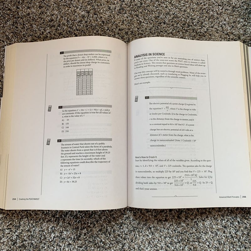 Cracking the PSAT/NMSQT with 2 Practice Tests, 2018 Edition