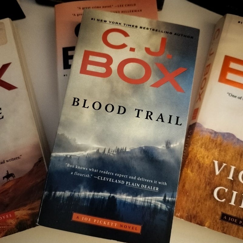C.J. Box Joe Pickett Book Lot of 10 Open Season