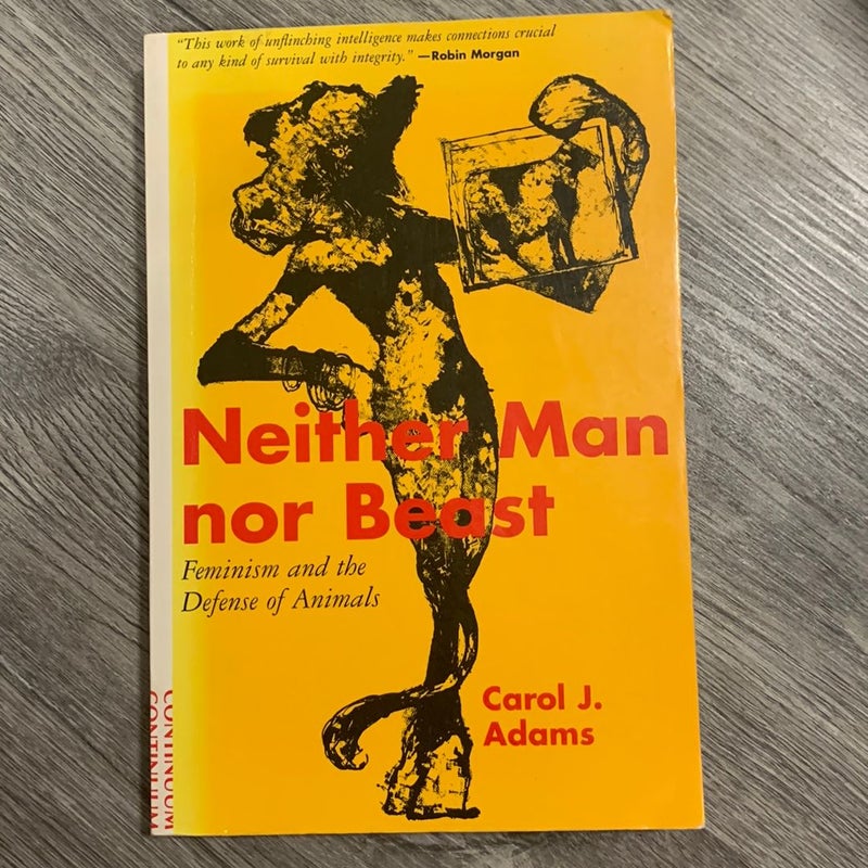 Neither Man nor Beast