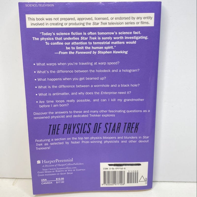 The Physics of Star Trek