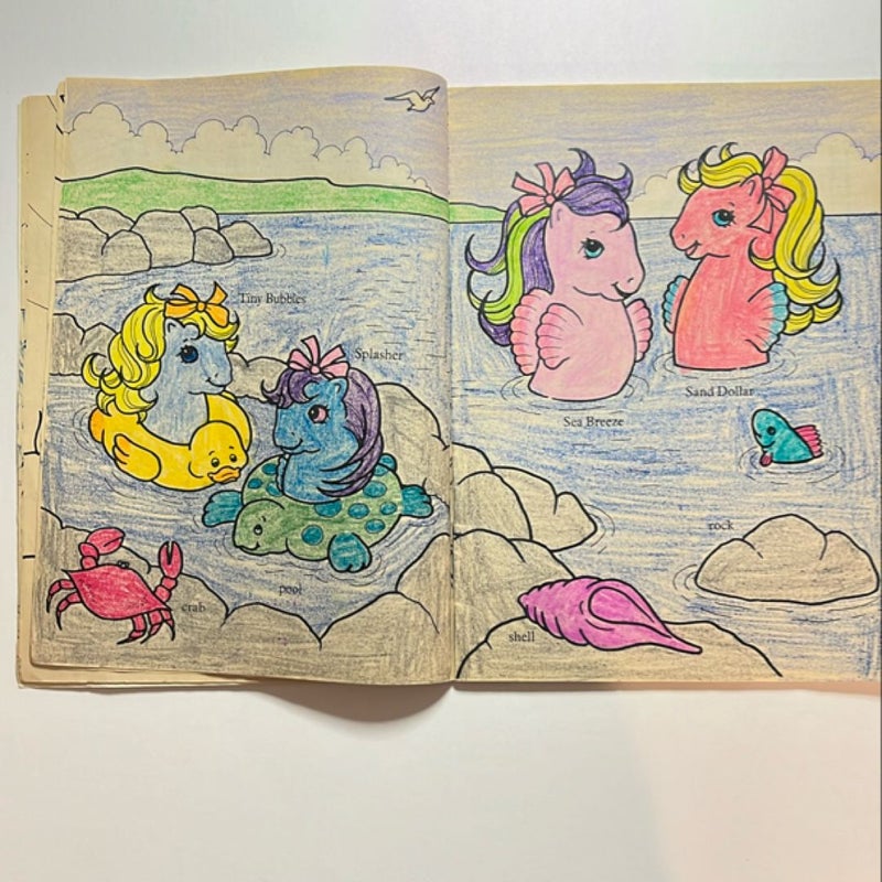 My Little Pony Sea Ponies My First Coloring Book