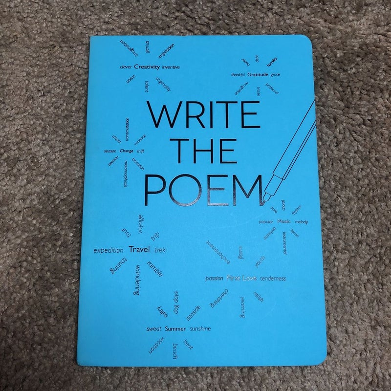 Write The Poem Interactive Journal