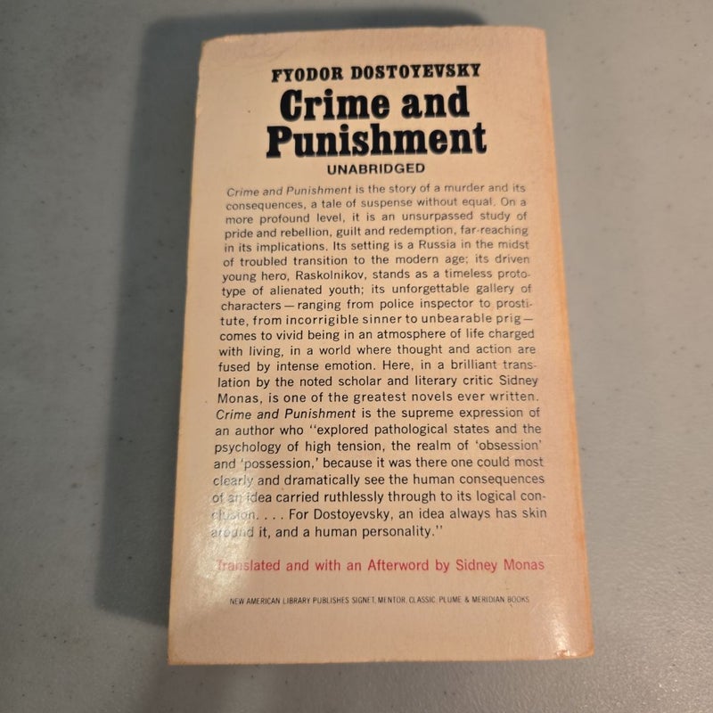 Crime and Punishment