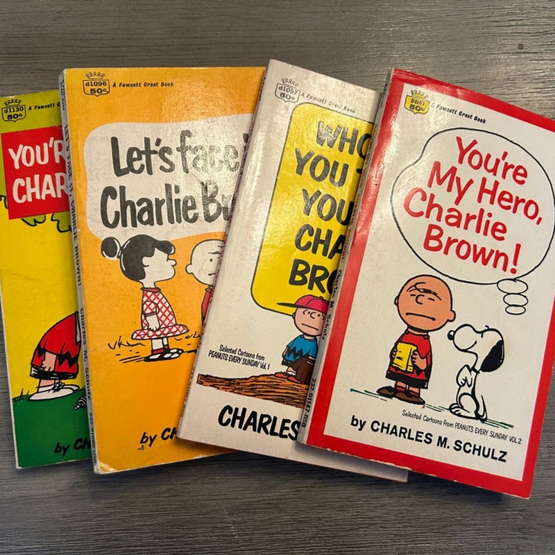 Charlie Brown Vintage Book Collection