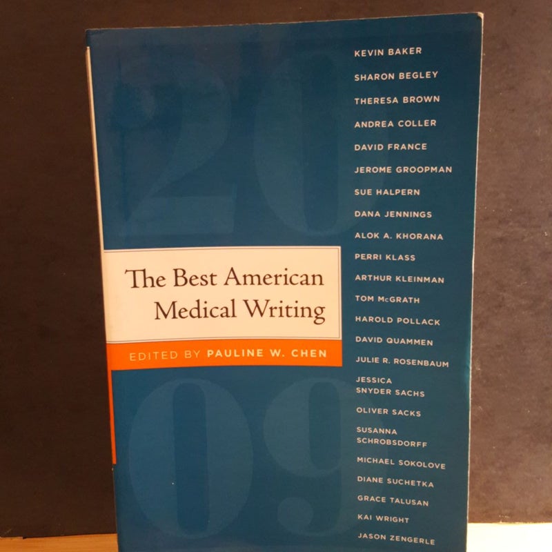 The Best American Medical Writing 2009