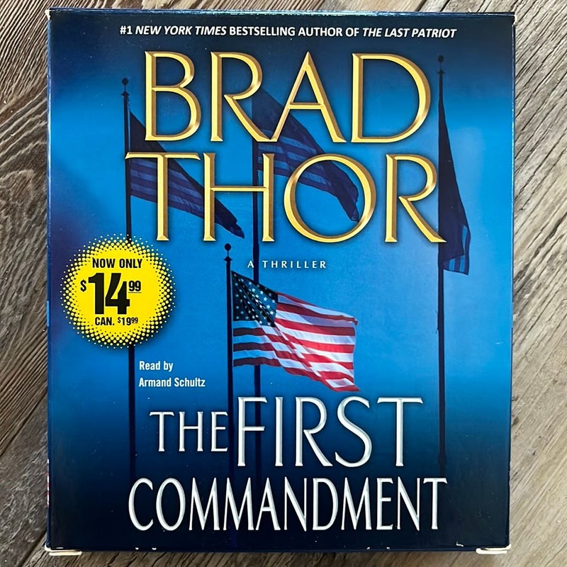 Brad Thor Audio Books on CD - 3 in All