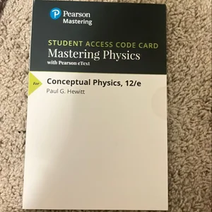 Mastering Physics with Pearson EText -- ValuePack Access Card -- for Conceptual Physics