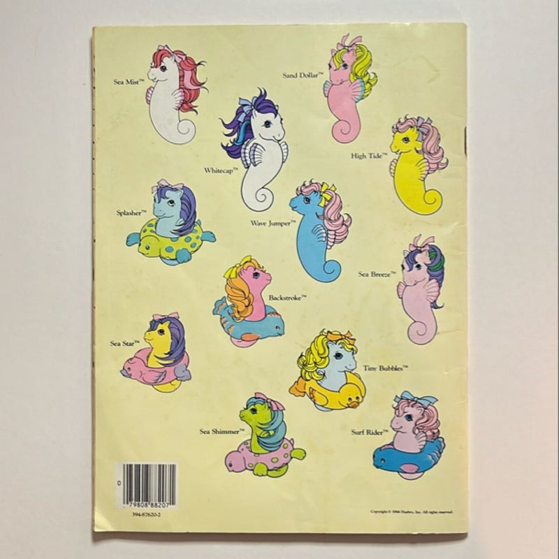 My Little Pony Sea Ponies My First Coloring Book