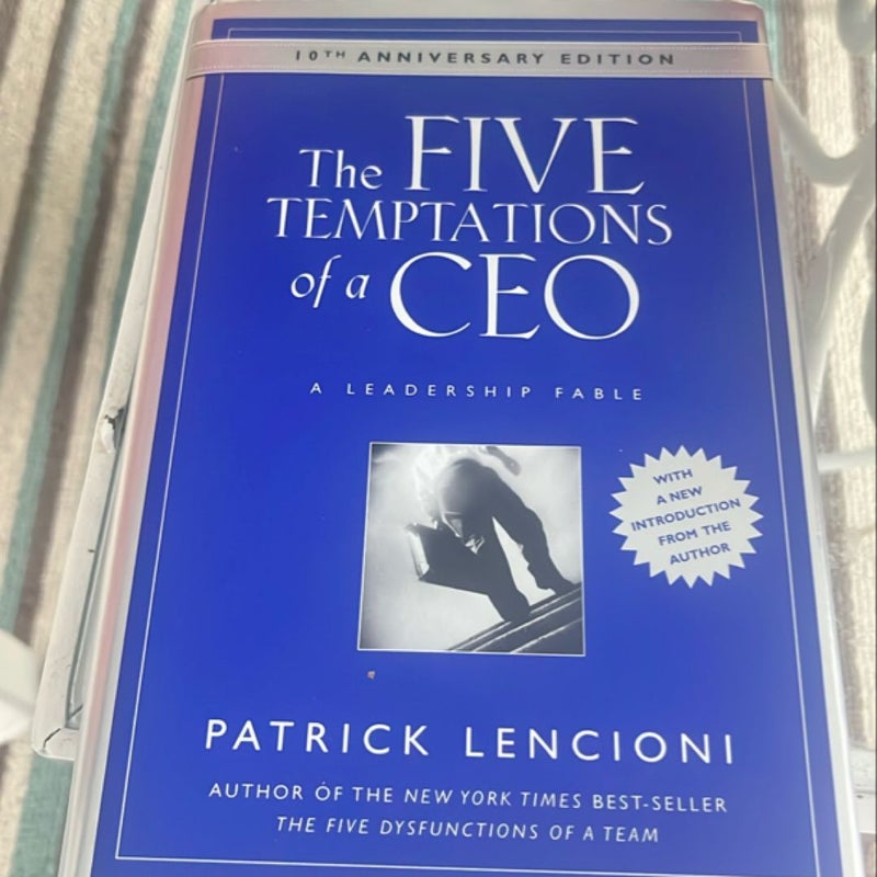 The Five Temptations of a CEO