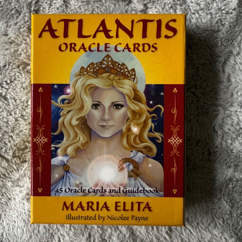 RARE OOP Atlantis Oracle Cards