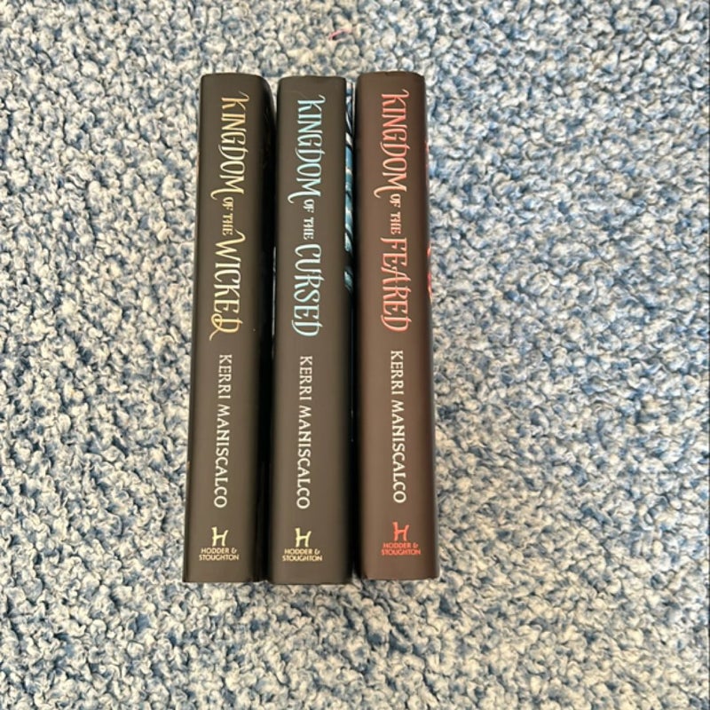 Kingdom of the Wicked Trilogy InkyFox editions