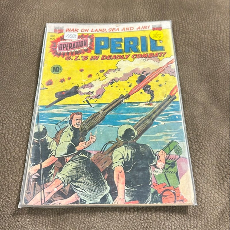 Operation Peril #13 1952 - ACG -FN - Comic Book