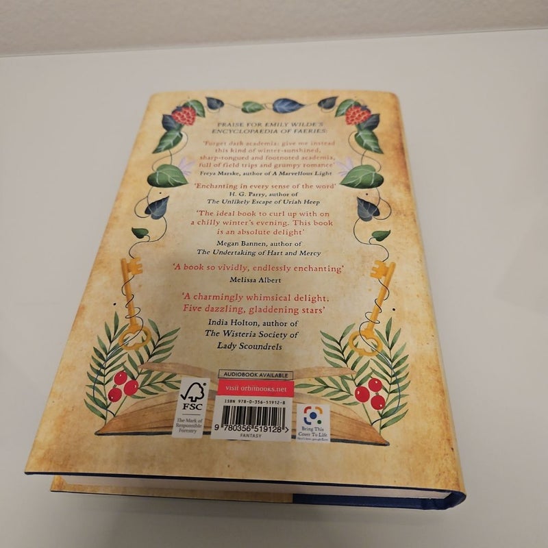 Emily Wilde's Encyclopedia of Faeries UK Hardcover Edition