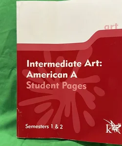Intermediate art workbook