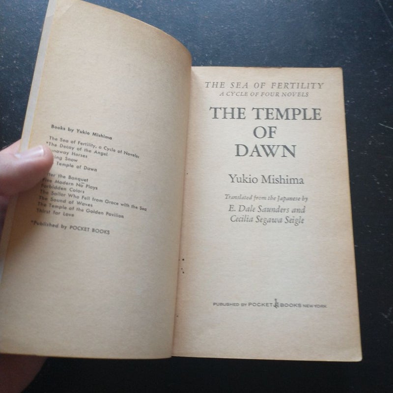 Yukio Mishima The Sea Of Fertility Bundle 1-4