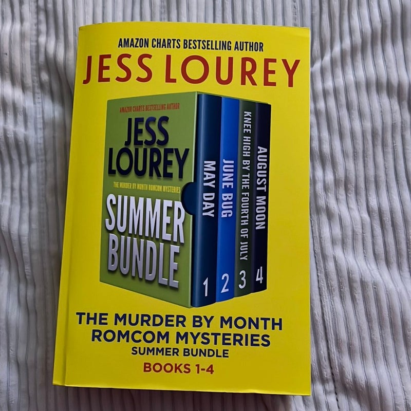 The Murder by Month Romcom Mysteries, Books 1-4