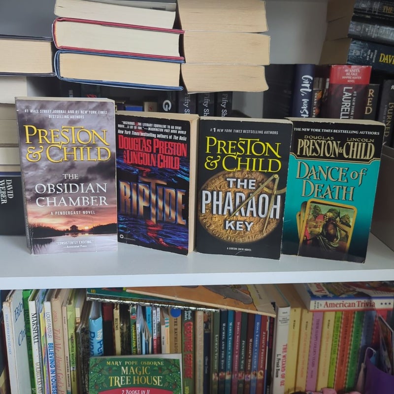 The Pharaoh Key, The Obsidian Chamber, Riptide and Dance of Death(bundle!)