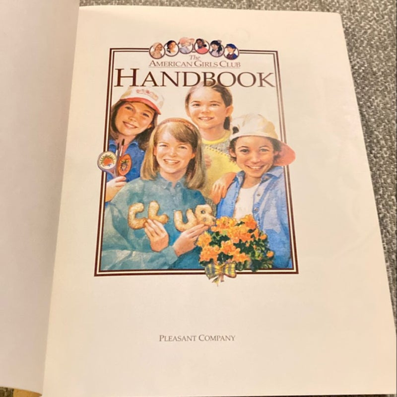 The American Girls Club Handbook