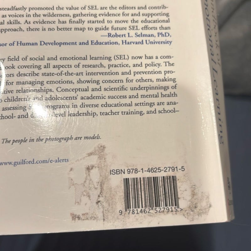 Handbook of Social and Emotional Learning