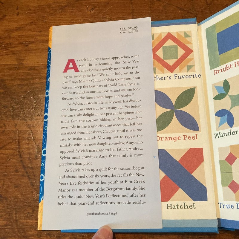 The New Year's Quilt by Jennifer Chiaverini, Hardcover Pangobooks