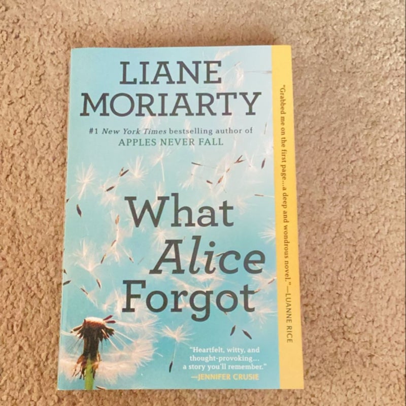 What Alice Forgot