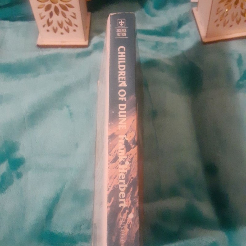 Children Of Dune By Frank Herbert, 1977 Berkley Medallion Mass Market Paperback =0