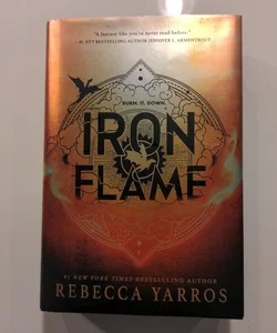 Iron Flame *SPRAYED EDGES FIRST EDITION*