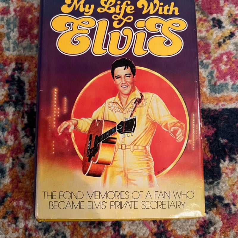 My Life With Elvis by Becky Vancey & Cliff Linedecker HC DJ