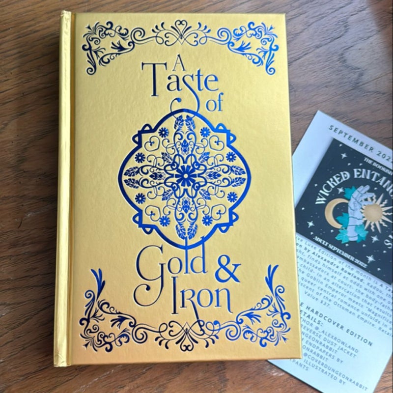 A Taste of Gold and Iron BOOKISH BOX