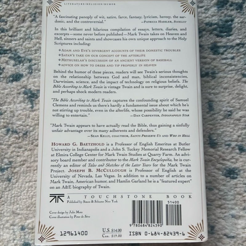 The Bible According to Mark Twain