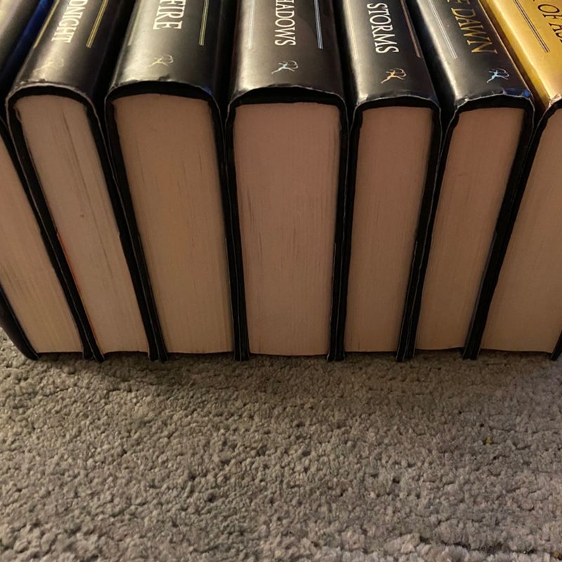 Throne of Glass Hardback Set 1st edition out of print (ToG not included)