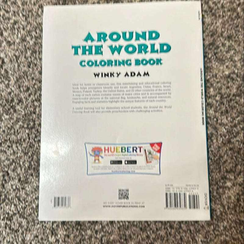 Around the World Coloring Book