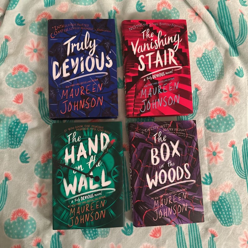 The Truly Devious series books 1-4