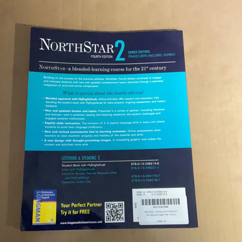 NorthStar Listening and Speaking 2 with MyEnglishLab