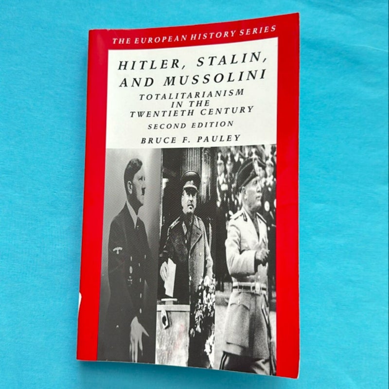 Hitler, Stalin, and Mussolini