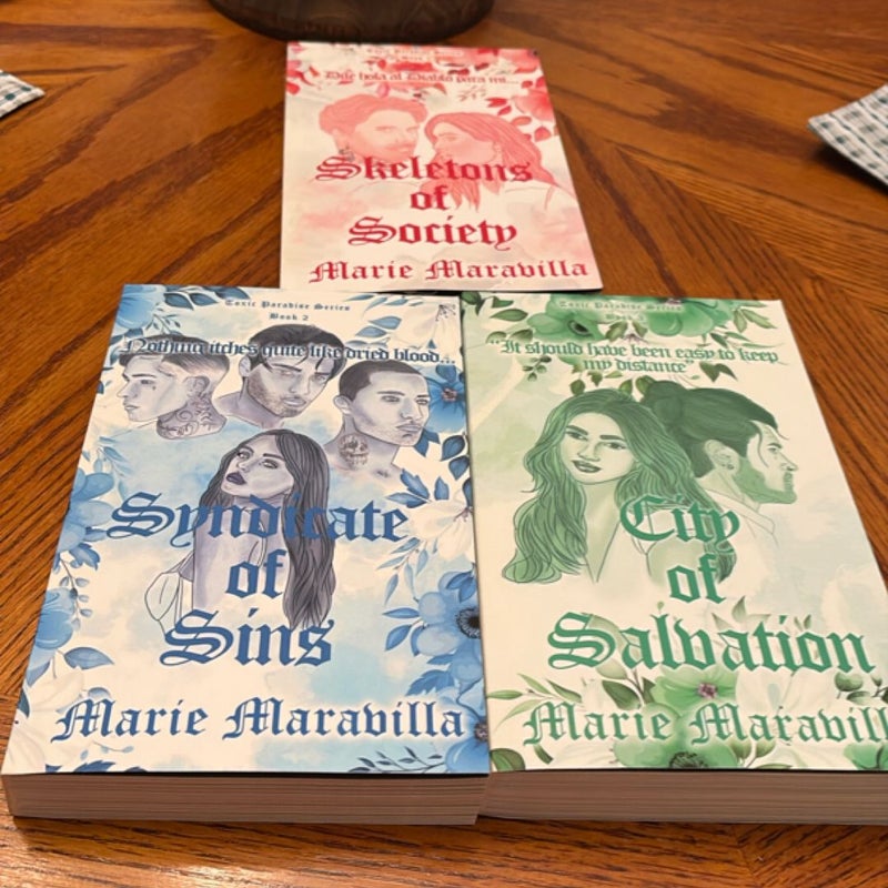Toxic Paradise Series bundle-complete trilogy (SIGNED)