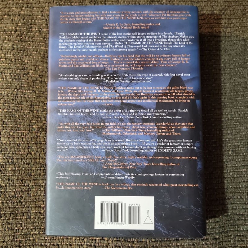 The Name of The Wind (AUTOGRAPHED First Edition)