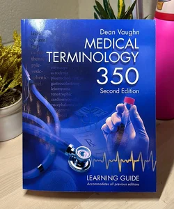 Medical Terminology 350  like new* **not written in**